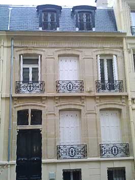 7, rue Berlioz – PARIS XVI : RAVALEMENT DE FACADE ET REFECTION COMPLETE DE LA COUVERTURE