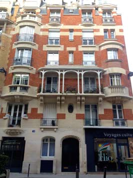 Rénovation de façade Rue du Hameau - Paris