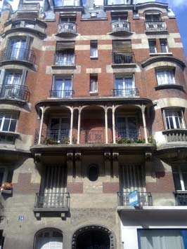 Rénovation de façade Rue du Hameau - Paris