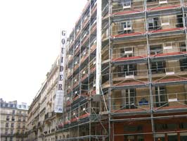 Ravalement de façade Rue Bosio - Paris