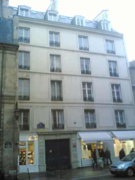 Ravalement de façade sur Paris Francs Bourgeois, avant