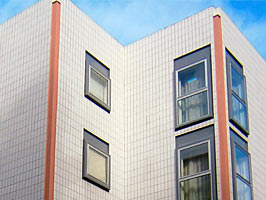 Rénovation de façade d'immeuble carrelée sur Paris